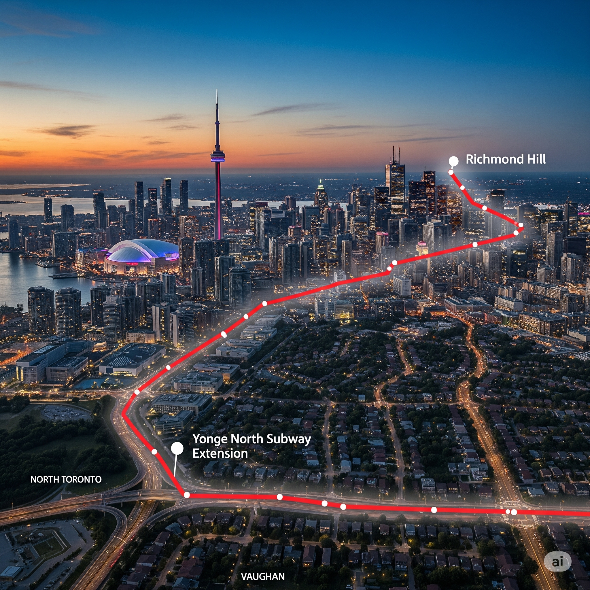 Proyecto Yonge North Subway Extension